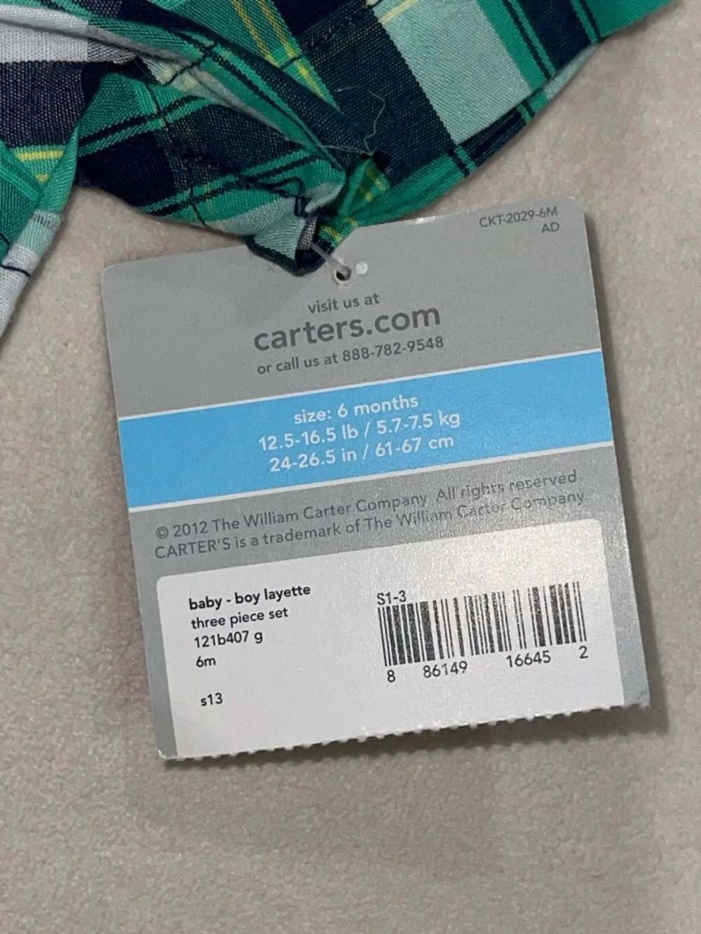 Carters carter short